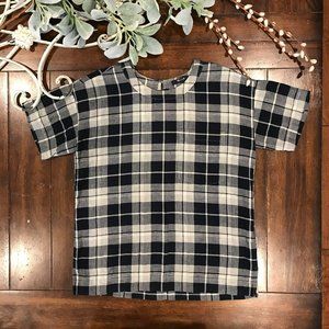 Madewell Plaid Blouse